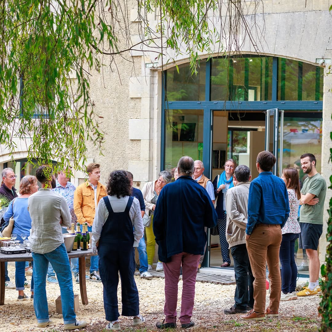 Community gathering at Maison des Créateurs